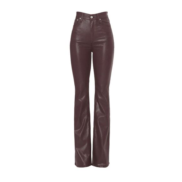 rag & bone Casey Coated Flare Jeans - Picture 3 of 10